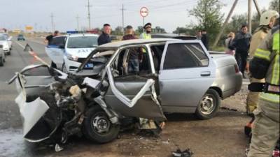 26-летний водитель погиб в ДТП в Астраханской области