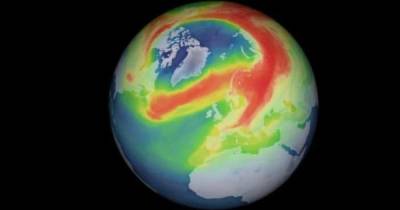 Ученые нашли причину рекордной озоновой дыры над Арктикой