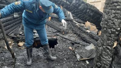 В Башкирии в пожаре погиб подросток