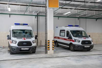 Подстанцию скорой помощи на 20 машино-мест построили на юге Москвы