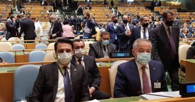 Делегация Таджикистана принимает участие в 76-й сессии Генеральной Ассамблеи ООН