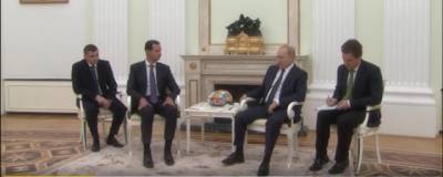 Путин встретился со своим сирийским коллегой Башаром Асадом
