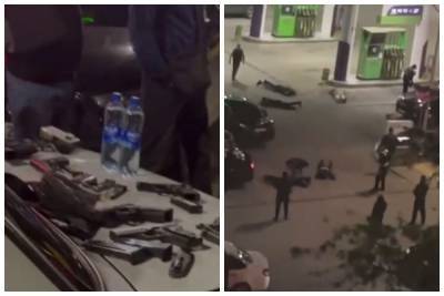 В Крыму раздались выстрелы, с оружием десятки людей: фото и видео с места