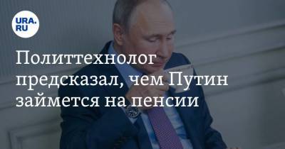 Политтехнолог предсказал, чем Путин займется на пенсии