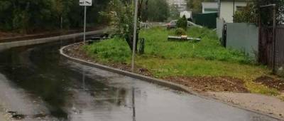 В деревне Ивановское дорожники завершили ремонт автодороги