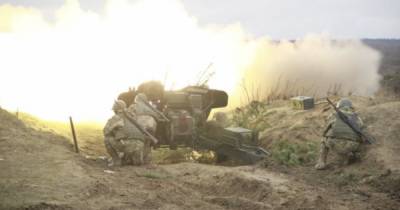 Украинские военные провели учения вблизи оккупированного Крыма