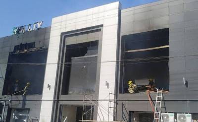 В Ташкенте произошел пожар в кафе "Миллий Таомлар". Видео