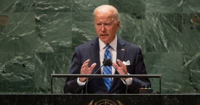 Новая дипломатия США, борьба с COVID-19 и защита слабых: главное из выступления Байдена на Генассамблее ООН