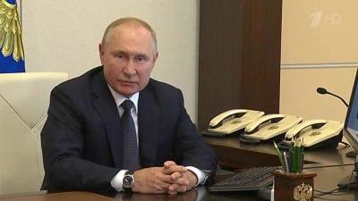 Владимир Путин дистанционно проголосовал на выборах депутатов Государственной Думы