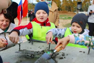 Строительство нового детского сада началось в Серпухове