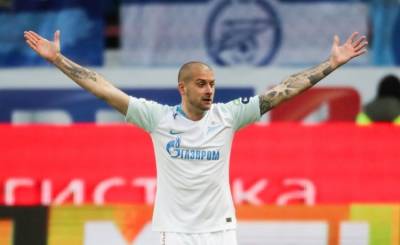 Украинский защитник «Зенита» Ракицкий застеснялся формы своего клуба