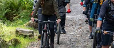 Кейт Миддлтон упражнялась в скалолазании и каталась на велосипеде