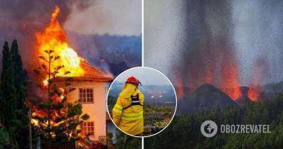 Извержение вулкана на Канарских островах – разрушены дома, фото, видео – последние новости
