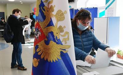 Respekt: за партию Путина голосовал даже флаг