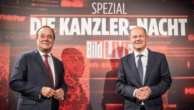 Выборы в бундестаг: СДПГ уверенно лидирует, Лашет меняет тактику