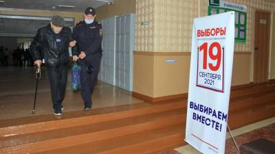 Как полиция следит за порядком на избирательных участках в Башкирии