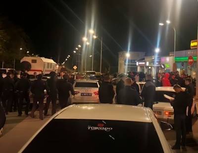 В Евпатории на АЗС со стрельбой задержали 58 человек