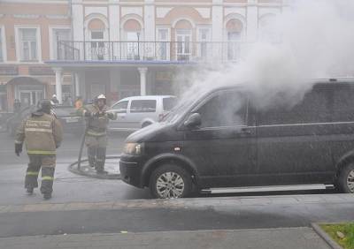 Появились подробности инцидента с возгоранием машины в Касимове