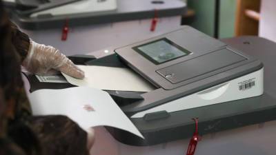Человек в костюме водолаза и ластах проголосовал в Рязанской области