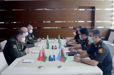 Состоялась рабочая встреча военно-медицинских специалистов Азербайджана и Беларуси (ФОТО)