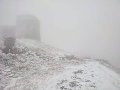 В Украине выпал снег (ФОТО)