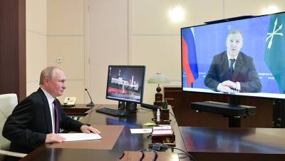 Путин и Кумпилов обсудили развитие Адыгеи