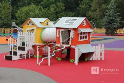 12 новых детских площадок появятся осенью в Нижегородском районе