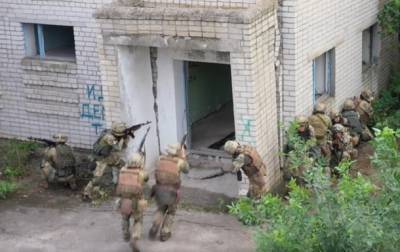 ВСУ провели учения по уничтожению диверсантов возле Крыма