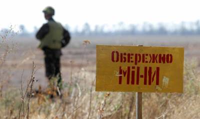 Киевские боевики пытались отпугнуть ОБСЕ ложными знаками минной опасности