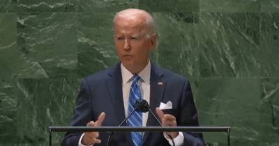 Байден в своей речи на Генассамблее перепутал США и ООН (видео)