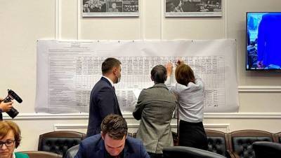 Горизбирком утвердил результаты выборов и огласил список депутатов ЗакСа