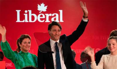 Выборы в Канаде: партия Трюдо победила, но не получила большинство в парламенте