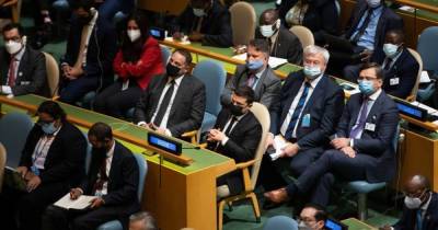 Зеленский пришел на открытие сессии Генассамблеи ООН