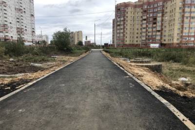 В Ярославле по просьбам жителей оборудовали новый тротуар