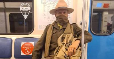 «Индиана Джонс» в московском метро восхитил россиян