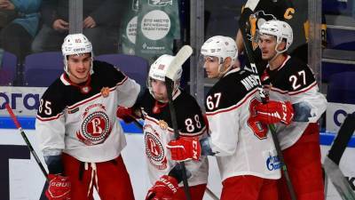 «Витязь» прервал семиматчевую серию поражений в регулярном чемпионате КХЛ