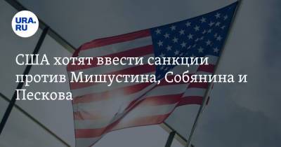 США хотят ввести санкции против Мишустина, Собянина и Пескова