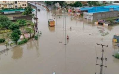 Миллионы жителей Индии пострадали от наводнения
