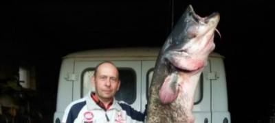 Россиянин поймал рыбу весом в 52 килограмма (ФОТО)