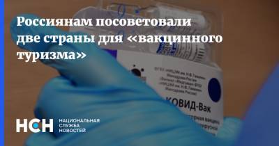 Россиянам посоветовали две страны для «вакцинного туризма»
