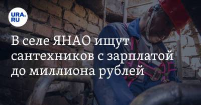 В селе ЯНАО ищут сантехников с зарплатой до миллиона рублей