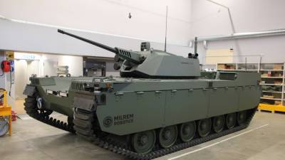 В Европе разработают стандартизированный роботизированный танк