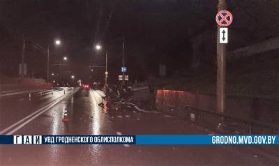 ДТП в центре Гродно: водитель и пассажир с травмами госпитализированы