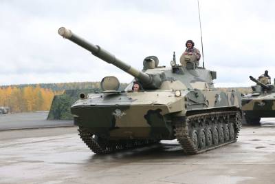 В "Ростехе" испытали танк "Спрут" на прочность, сбросив его с вышки