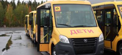 Министр образования Карелии назвал районы, которые получат новые школьные автобусы