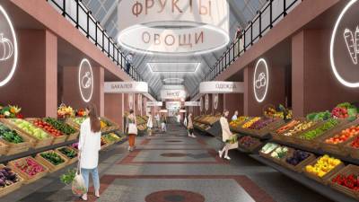 Реконструкция Сытного рынка планируется в Петербурге