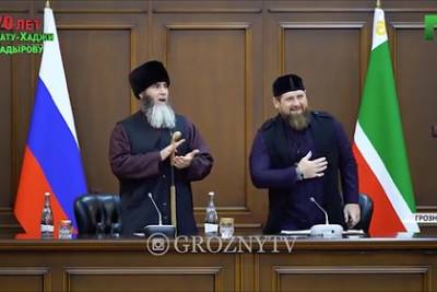 Кадыров узнал о своей победе на выборах под крики «Аллаху акбар!»