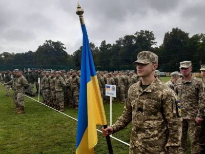 Во Львовской области начались украинско-американские военные учения Rapid Trident 2021