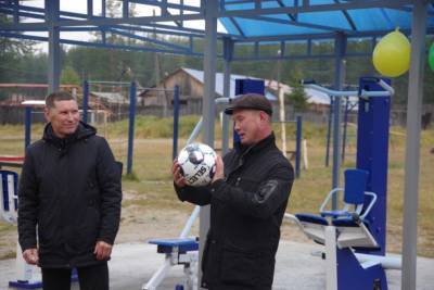 В Визиндоре открыли новый спортивный комплекс за счет «Народного бюджета»