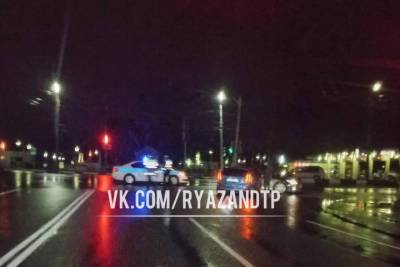 В Рязани произошла авария у Центрального автовокзала